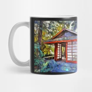 Japanese Tea House in the Woods Mug